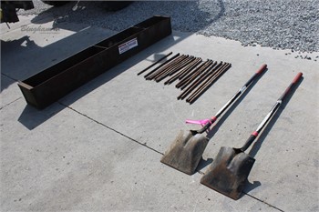 SHOP MADE STAKES, SHOVELS & CRATE Used Other upcoming auctions
