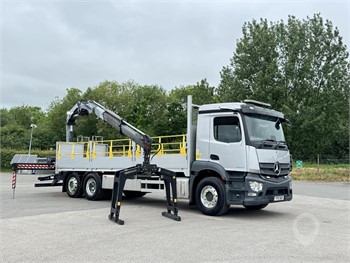 2021 MERCEDES-BENZ ACTROS 2535 Used Crane Trucks for sale