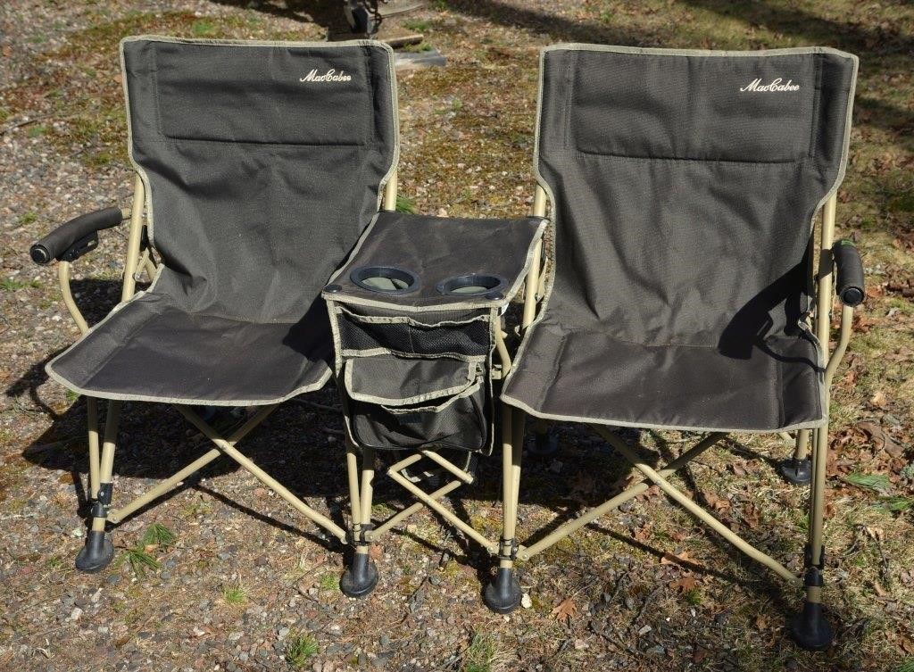 Maccabee Double Folding Camping Chair Hueckman Auction