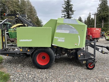 2010 CLAAS ROLLANT 355RC UNIWRAP Used Round Balers for sale