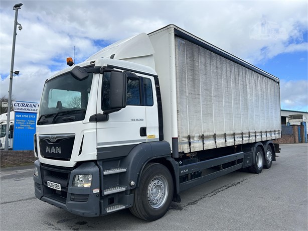 2016 MAN TGS 26.360 Used Curtain Side Trucks for sale