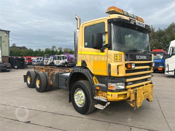 2002 SCANIA P114C340 Used Spreader / Gritter Municipal Trucks for sale