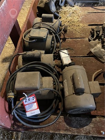 ASSORTED ELECTRIC MOTORS Used Other auction results