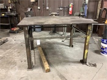 WELDING TABLE W/ RIGID VICE Used Other upcoming auctions