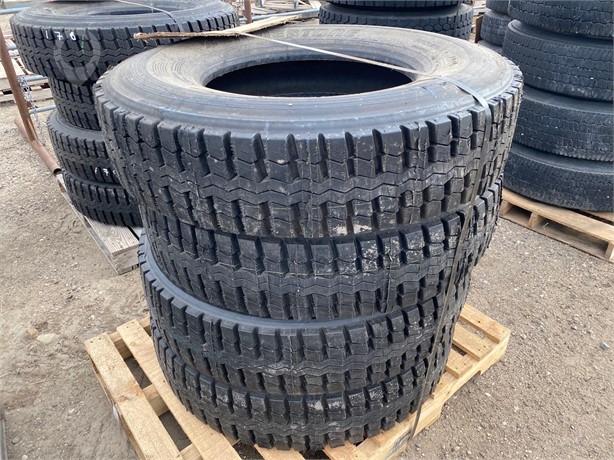 SEMI TIRES Used Tyres Truck / Trailer Components auction results