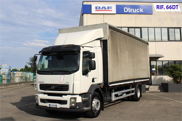 2012 VOLVO FL290 Used Curtain Side Trucks for sale