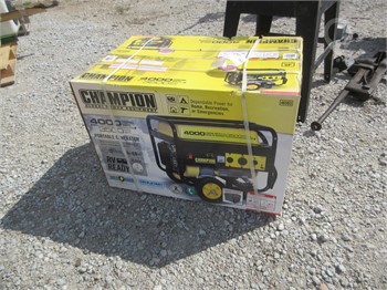 CHAMPION 4000 PORTABLE GENERATOR New Mixed Tools Tools/Hand held items upcoming auctions