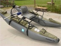 Outfitter X9 Pontoon Boat | Live and Online Auctions on 