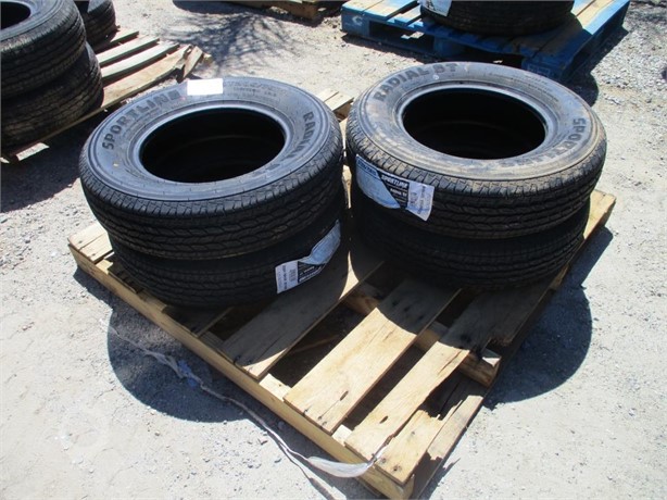 SPORTLINE UNUSED ST205/75R15 TIRES Used Tyres Truck / Trailer Components auction results