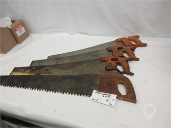 VINTAGE HAND SAWS 4 SAWS Used Other Decorative upcoming auctions