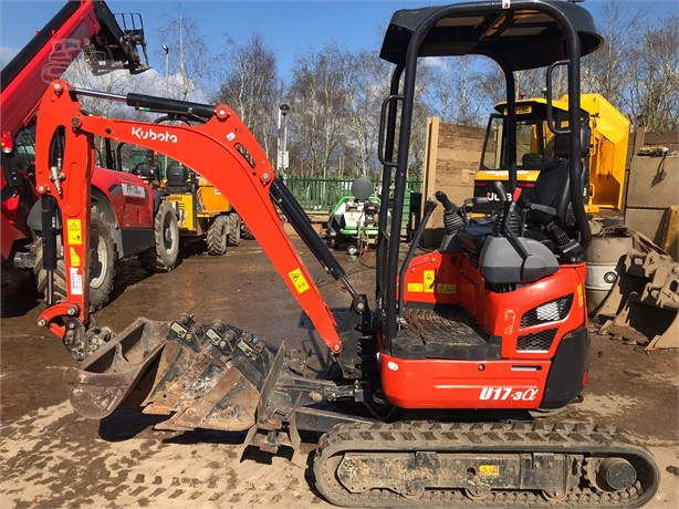 2021 KUBOTA U17-3A Used Mini (up to 12,000 lbs) Excavators for sale