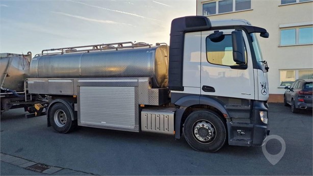 2019 MERCEDES-BENZ ACTROS 1845 Used Food Tanker Trucks for sale