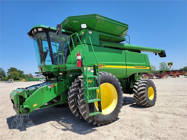 2001 JOHN DEERE 9650 STS Used Combines for sale