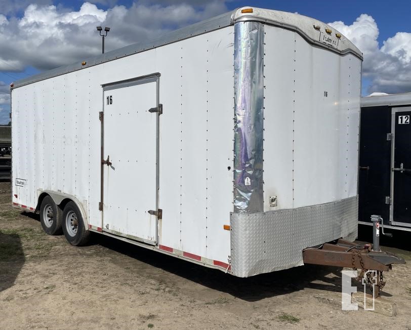 2008 HAULMARK 20' ENCLOSED HIGH TOP TRAILER Auctions | EquipmentFacts