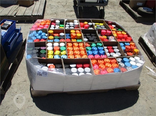 ASSORTED COLOR SPRAY PAINT CANS Used Painting Shop / Warehouse auction results