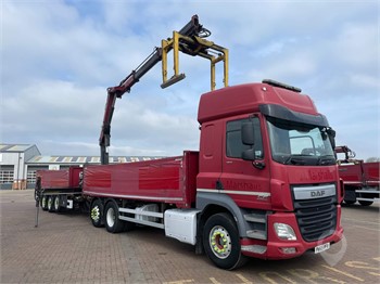 2015 DAF CF320 Used Crane Trucks for sale