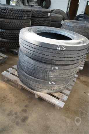 TIRES 11R22.5 Used Tyres Truck / Trailer Components auction results
