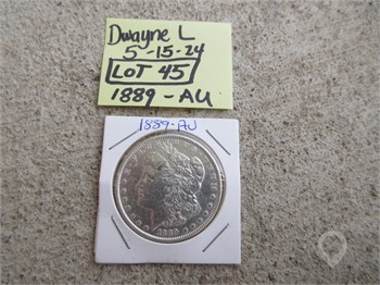 1889 AU SILVER DOLLAR New Dollars U.S. Coins Coins / Currency upcoming auctions