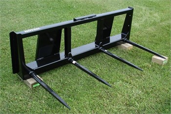 Skid Steer Hay Frame Attachment - Optioanl Hay Spear and