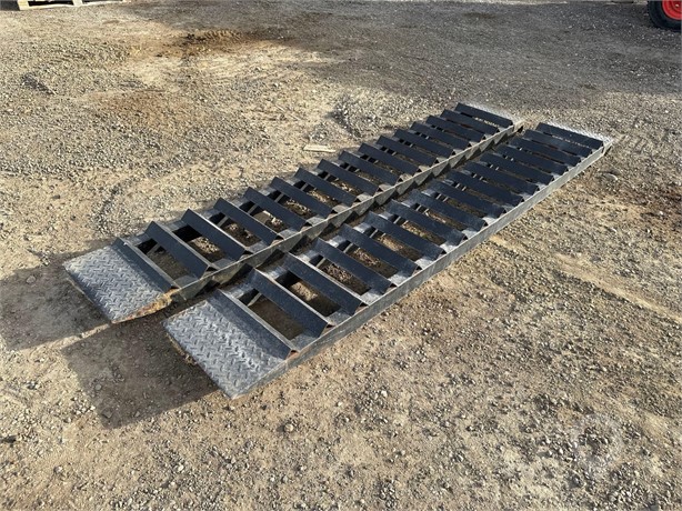PAIR OF 8 FOOT DETACHABLE RAMPS Used Ramps Truck / Trailer Components auction results