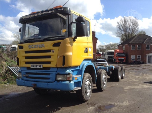 2008 SCANIA R420 Used Chassis Cab Trucks for sale