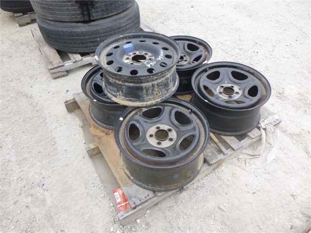 (5) 5 LUG METAL RIMS Used Tyres Truck / Trailer Components auction results
