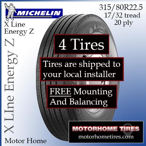 MICHELIN 315/80R22.5 New Tyres Truck / Trailer Components for sale