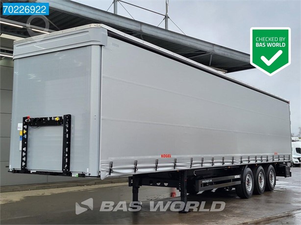 2024 KÖGEL S24-1 NEW + COIL SAF LIFTACHSE EDSCHA FULDA TYRES New Curtain Side Trailers for sale