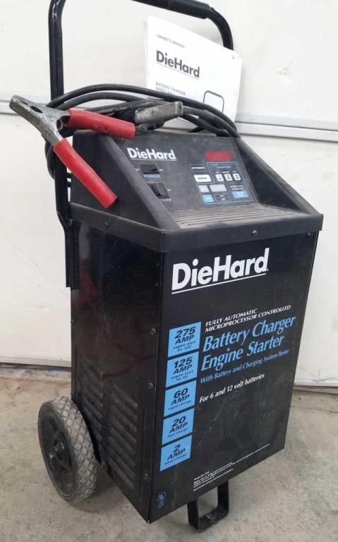 Featured image of post Die Hard Battery Charger - The guys at sears are trying to tell me this is normal operation because it&#039;s an automatic battery charger.