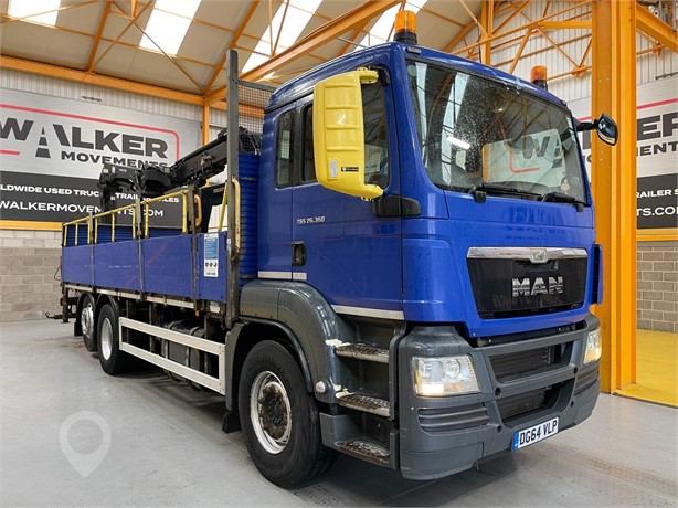 2014 MAN TGS 26.320 Used Dropside Flatbed Trucks for sale