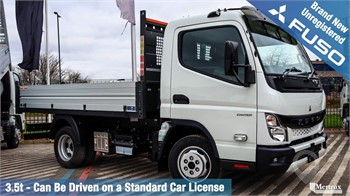 2024 MITSUBISHI FUSO CANTER 3S15 Used Dropside Flatbed Vans for sale