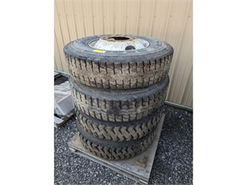 GOODYEAR 11R22.5 TIRE & RIM Used Tyres Truck / Trailer Components auction results