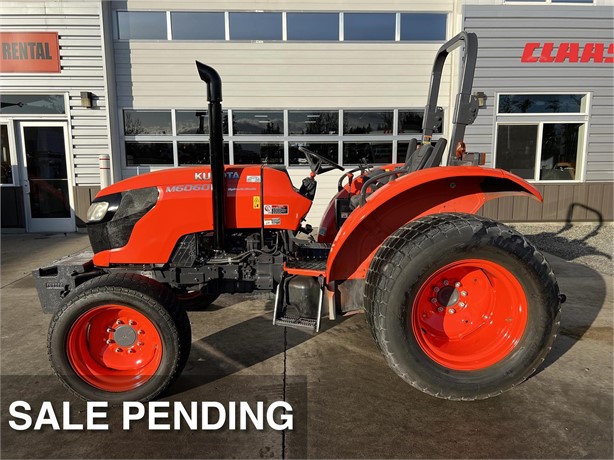 2015 KUBOTA M6060HD Used 40 HP to 99 HP Tractors for sale