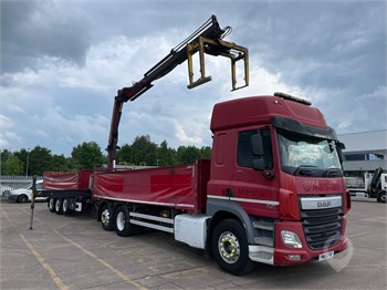 2015 DAF CF320 Used Crane Trucks for sale