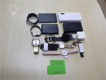 (1) BAG OF WATCHES & POWER BANKS Used Men's Watches auction results