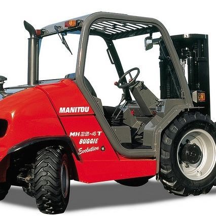 2017 MANITOU MH25-4T Used 不整地形フォークリフト for rent