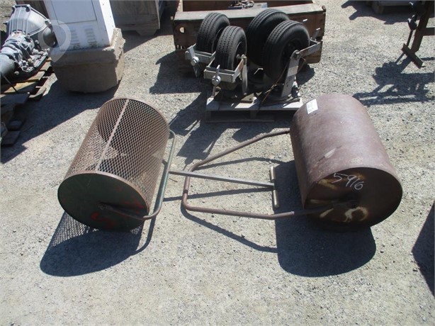 (2) WALK-BEHIND LAWN ROLLERS Used Lawn / Garden Personal Property / Household items auction results