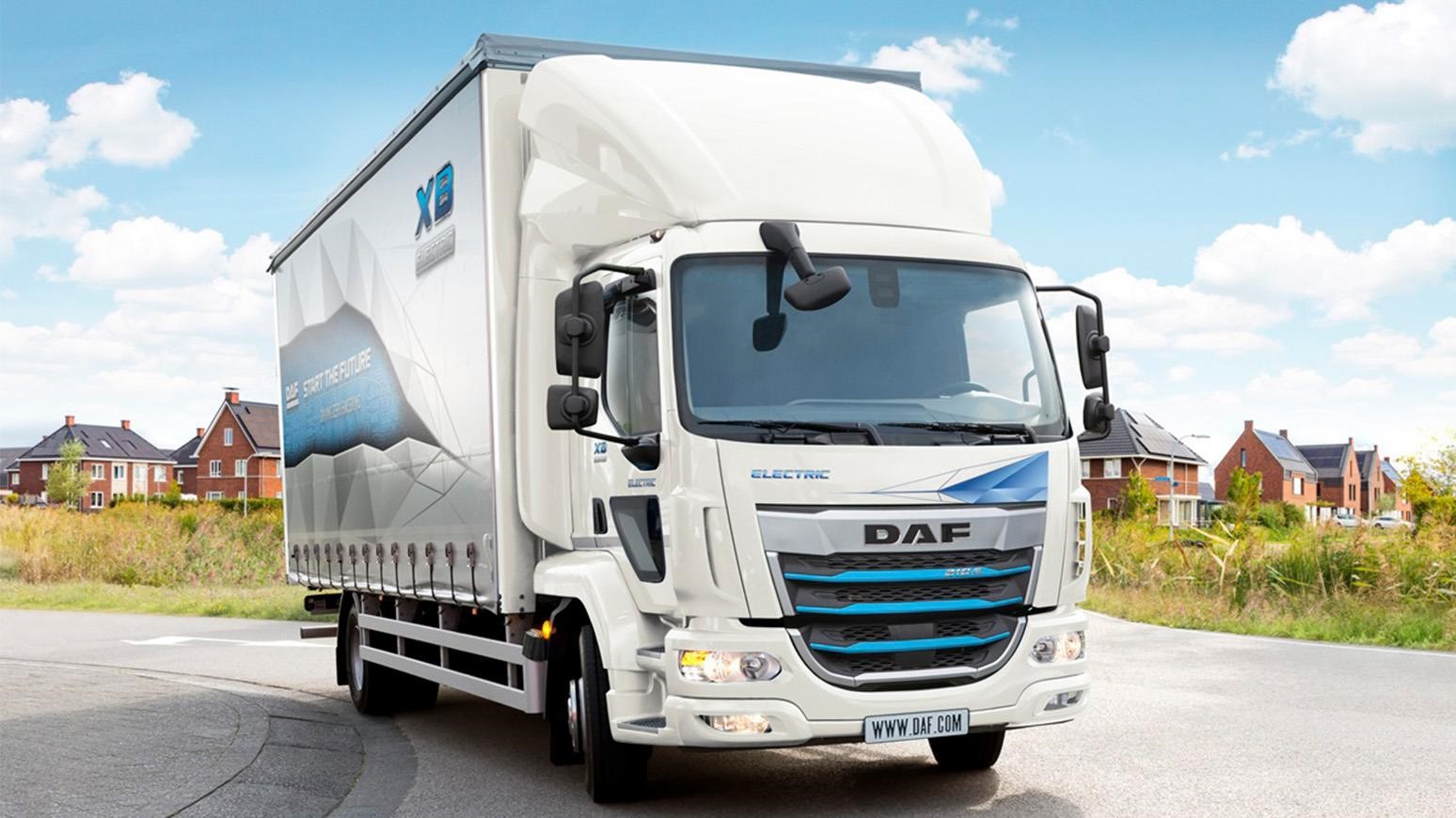 Daf 19-Tonne XB Electric Makes UK Trade Show Debut At Road Transport Expo