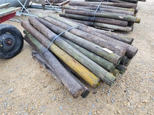25 - WOOD POSTS Used Lumber Building Supplies auction results