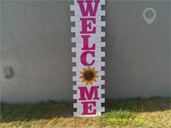 HOME DECOR WELCOME SIGN New Ornaments Decorative Collectibles upcoming auctions