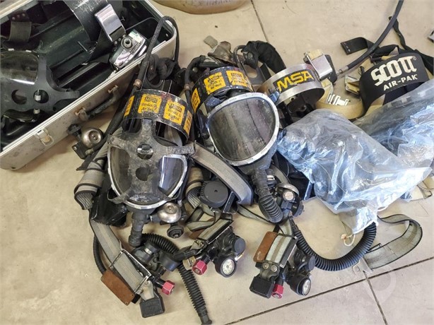 6 - MSA SCBA AIR PACKS Used Other auction results