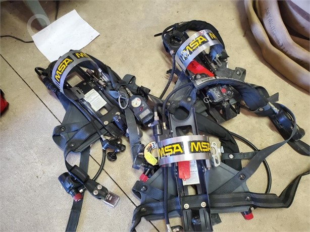3 - MSA SCBA AIR PACKS Used Other auction results
