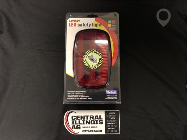 CUSTER PRODUCTS LITE IT LED RED SAFETY LIGHT New Parts / Accessories Shop / Warehouse for sale