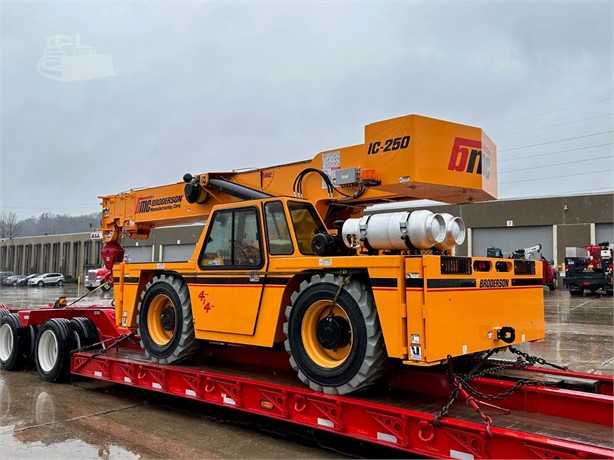 2023 BRODERSON IC250-3E New Carry Deck Cranes / Pick and Carry Cranes for hire