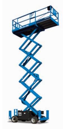 2024 GENIE GS3369RT Used Rough Terrain Scissor Lifts for hire