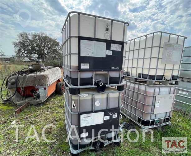 (4) 330 GALLON LIQUID TOTES Used Storage Bins - Liquid/Dry auction results