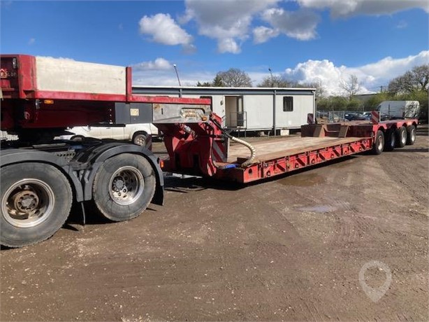 2007 NOOTEBOOM EURO 87-04 EXTENDABLE LOWLOADER Used Low Loader Trailers for sale