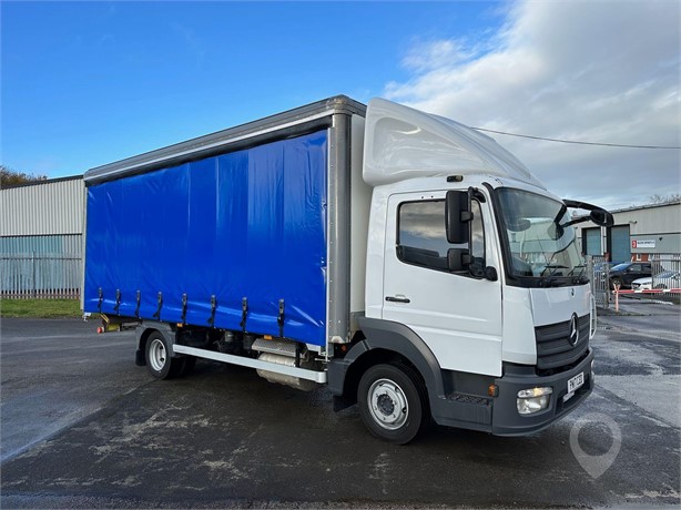 2017 MERCEDES-BENZ ATEGO 816 Used Curtain Side Trucks for sale