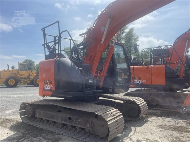 2018 HITACHI ZX135US Used Crawler Excavators for sale