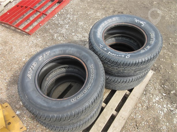 YOKOHAMA P255/60R15 Used Tyres Truck / Trailer Components auction results